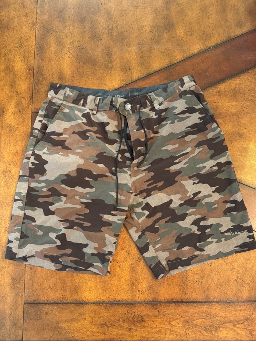 Imperial Motion Men's Camo Hybrid Shorts - Green, Brown, Tan